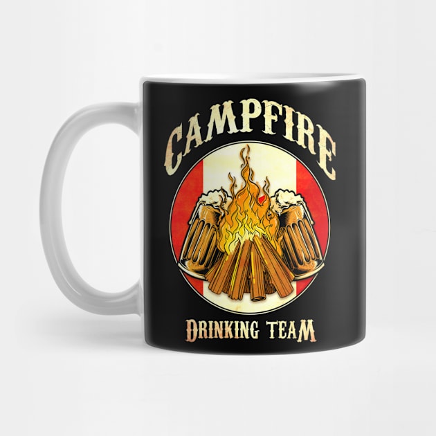 Drinking Team Beer Canada by Toeffishirts